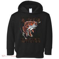 Give A Man A Fish Funny Fishing Fanatic Toddler Hoodie thumb 0