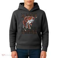 Give A Man A Fish Funny Fishing Fanatic Kids Hoodie thumb 4