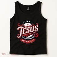 Go And Make Disciples Matthew 2819 Bible Verse Jesus Faith Tank Top thumb 2