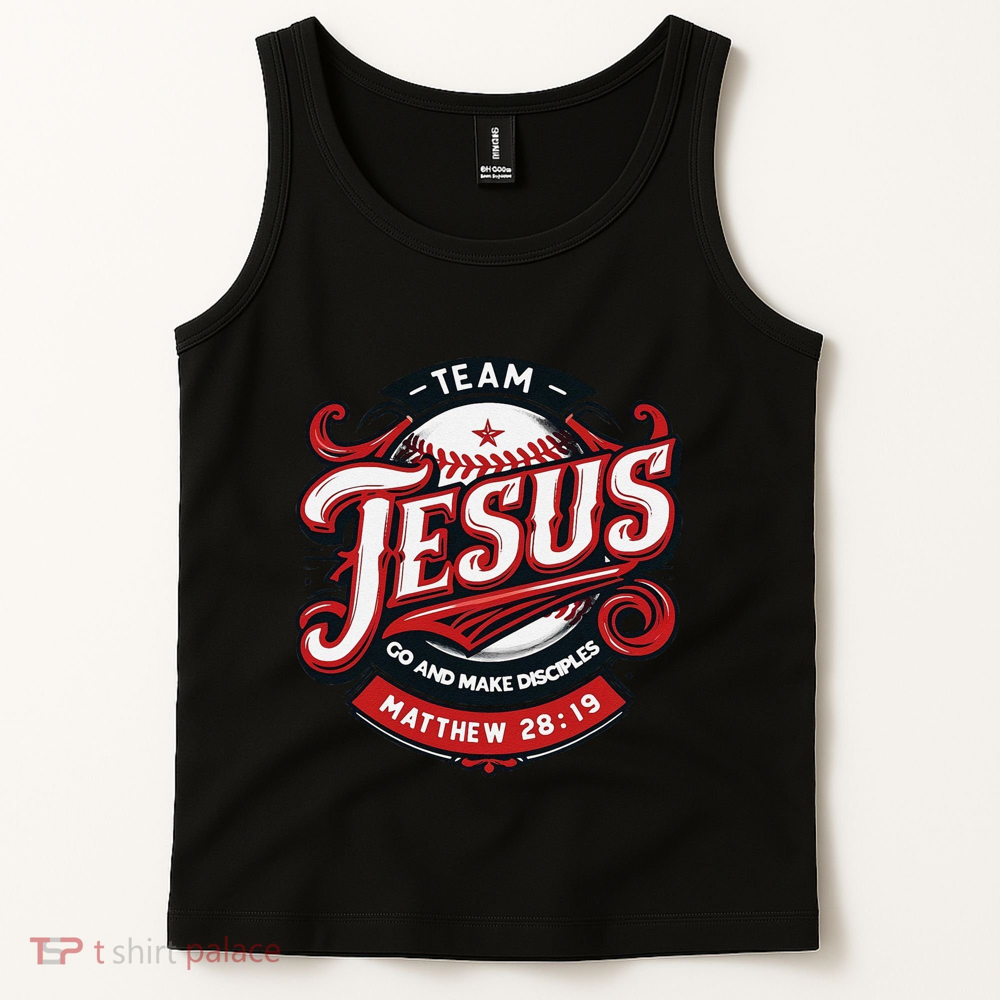 Go And Make Disciples Matthew 2819 Bible Verse Jesus Faith Tank Top