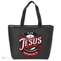 Go And Make Disciples Matthew 2819 Bible Verse Jesus Faith Tote Bag thumb 0
