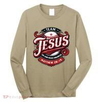 Go And Make Disciples Matthew 2819 Bible Verse Jesus Faith Long Sleeve Shirt thumb 0