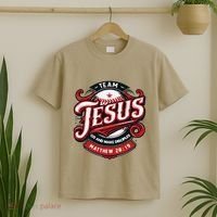Go And Make Disciples Matthew 2819 Bible Verse Jesus Faith T-Shirt thumb 2
