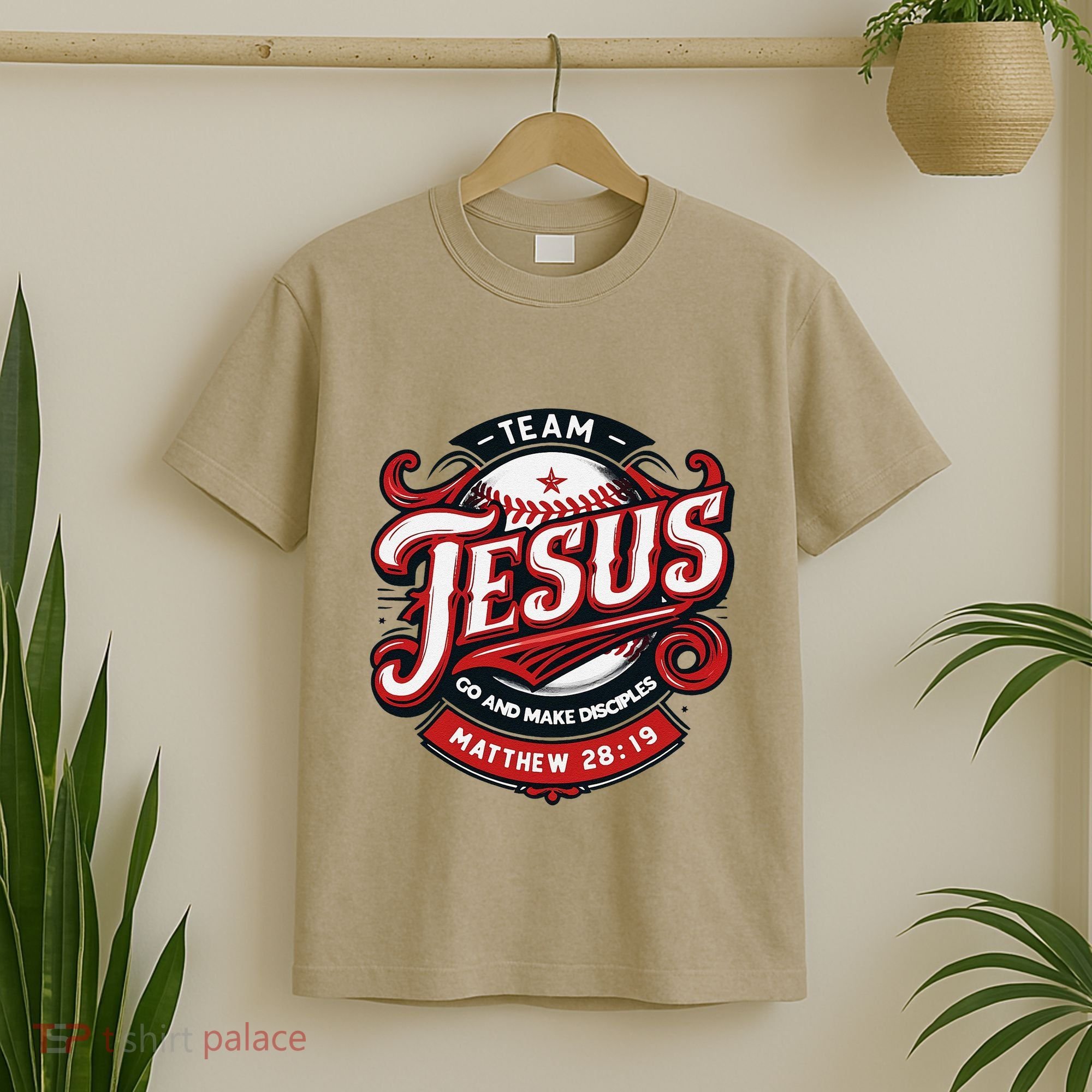 Go And Make Disciples Matthew 2819 Bible Verse Jesus Faith T-Shirt
