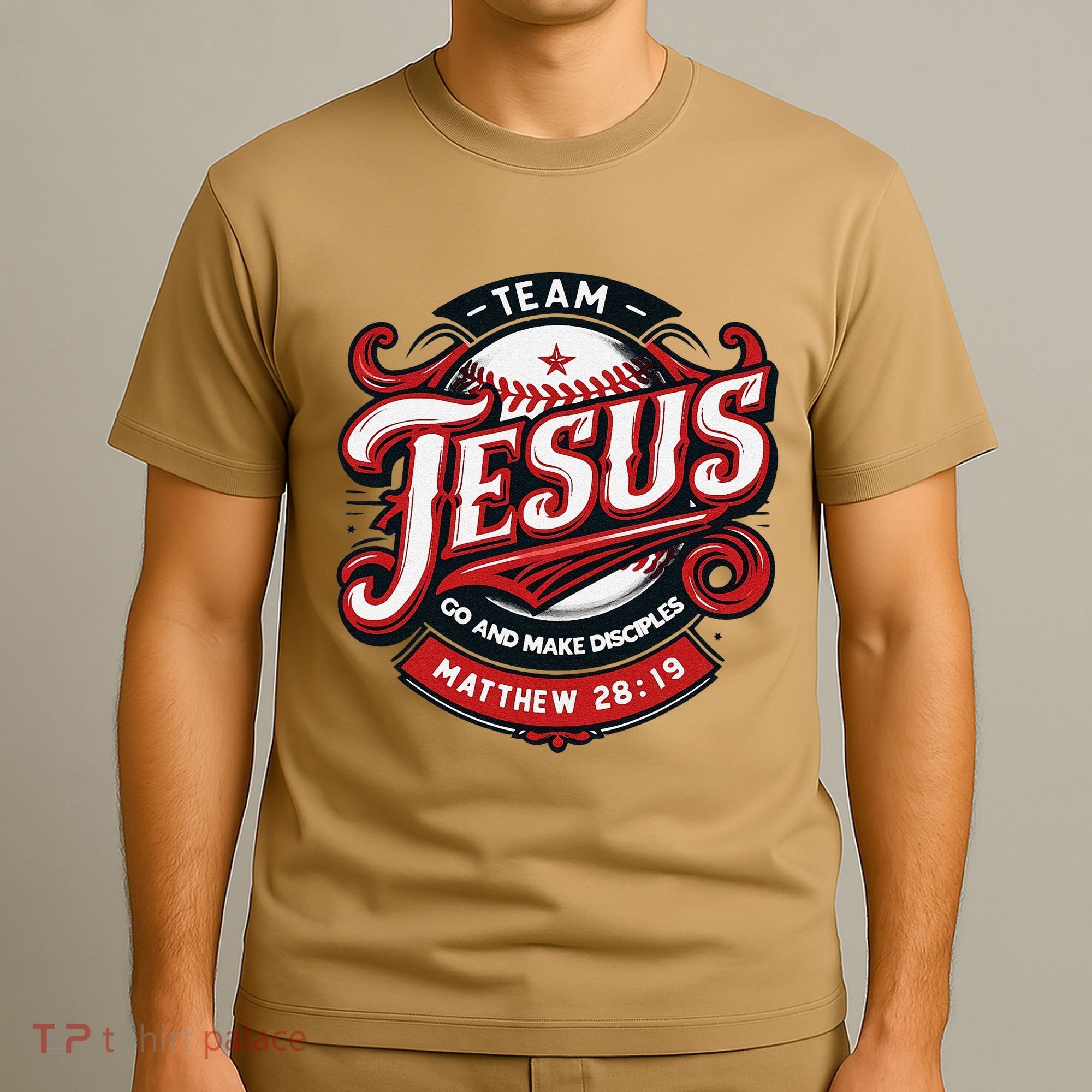 Go And Make Disciples Matthew 2819 Bible Verse Jesus Faith T-Shirt