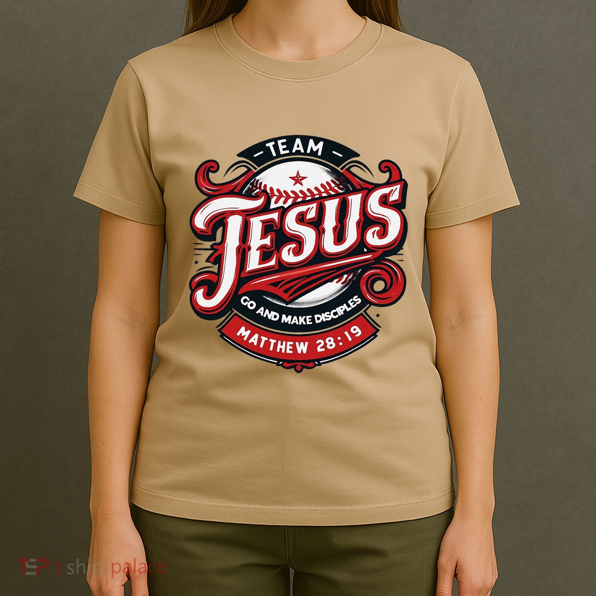 Go And Make Disciples Matthew 2819 Bible Verse Jesus Faith T-Shirt