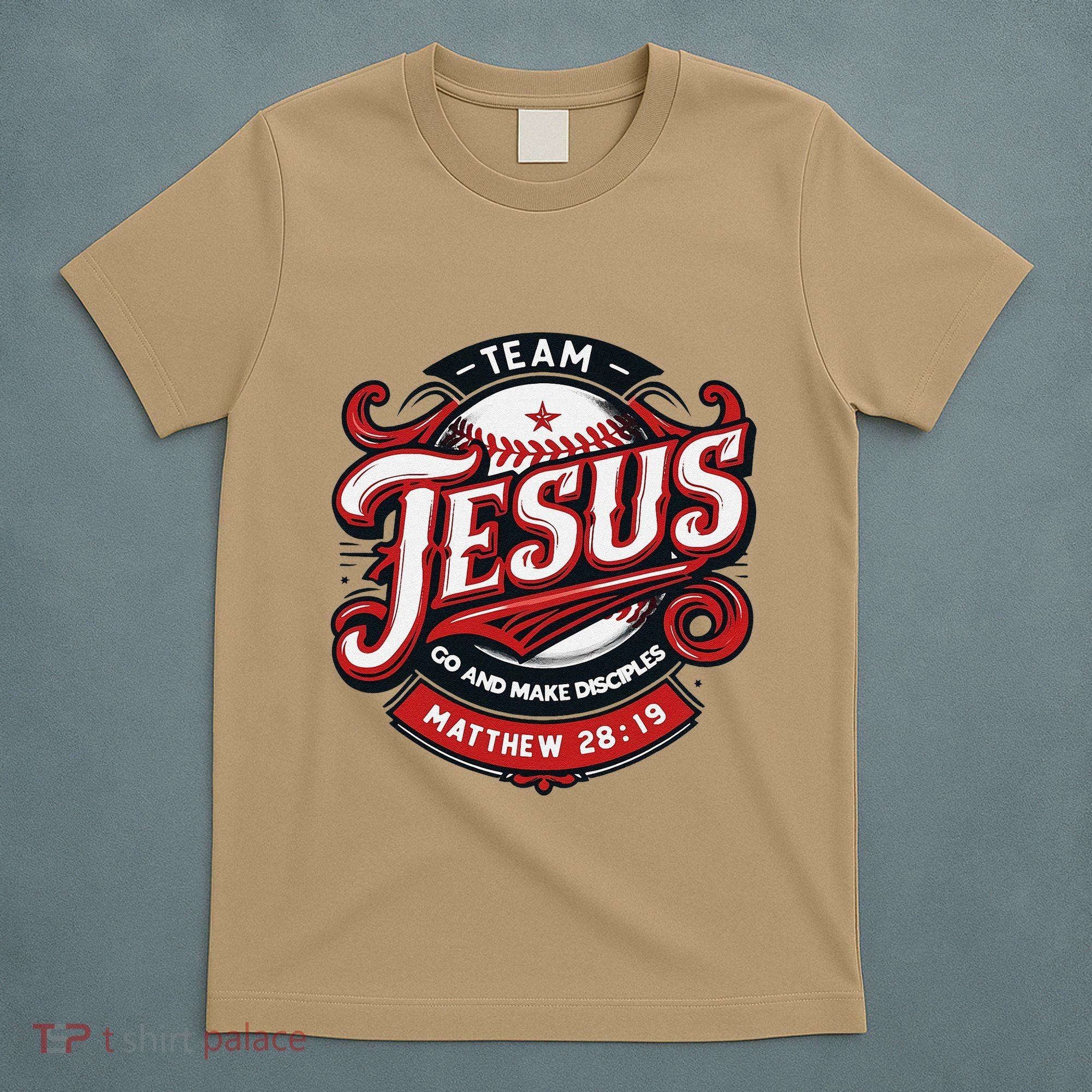 Go And Make Disciples Matthew 2819 Bible Verse Jesus Faith T-Shirt