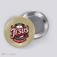 Go And Make Disciples Matthew 2819 Bible Verse Jesus Faith Button thumb 0