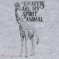 Giraffes Are My Spirit Animal For Giraffe Lovers Women's Sweatshirt thumb 2