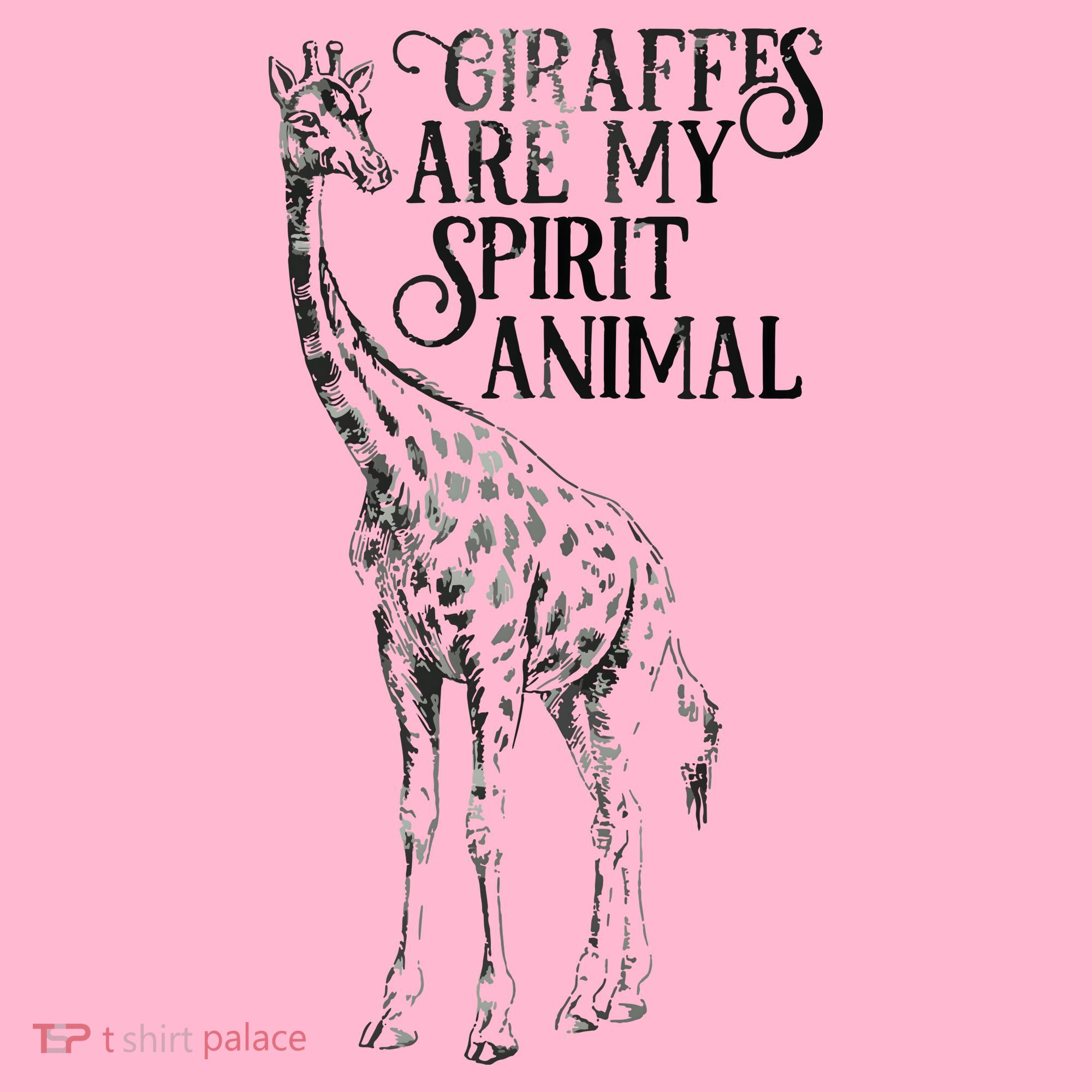 Giraffes Are My Spirit Animal For Giraffe Lovers Coaster