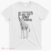 Giraffes Are My Spirit Animal For Giraffe Lovers T-Shirt thumb 0