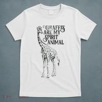 Giraffes Are My Spirit Animal For Giraffe Lovers T-Shirt thumb 5