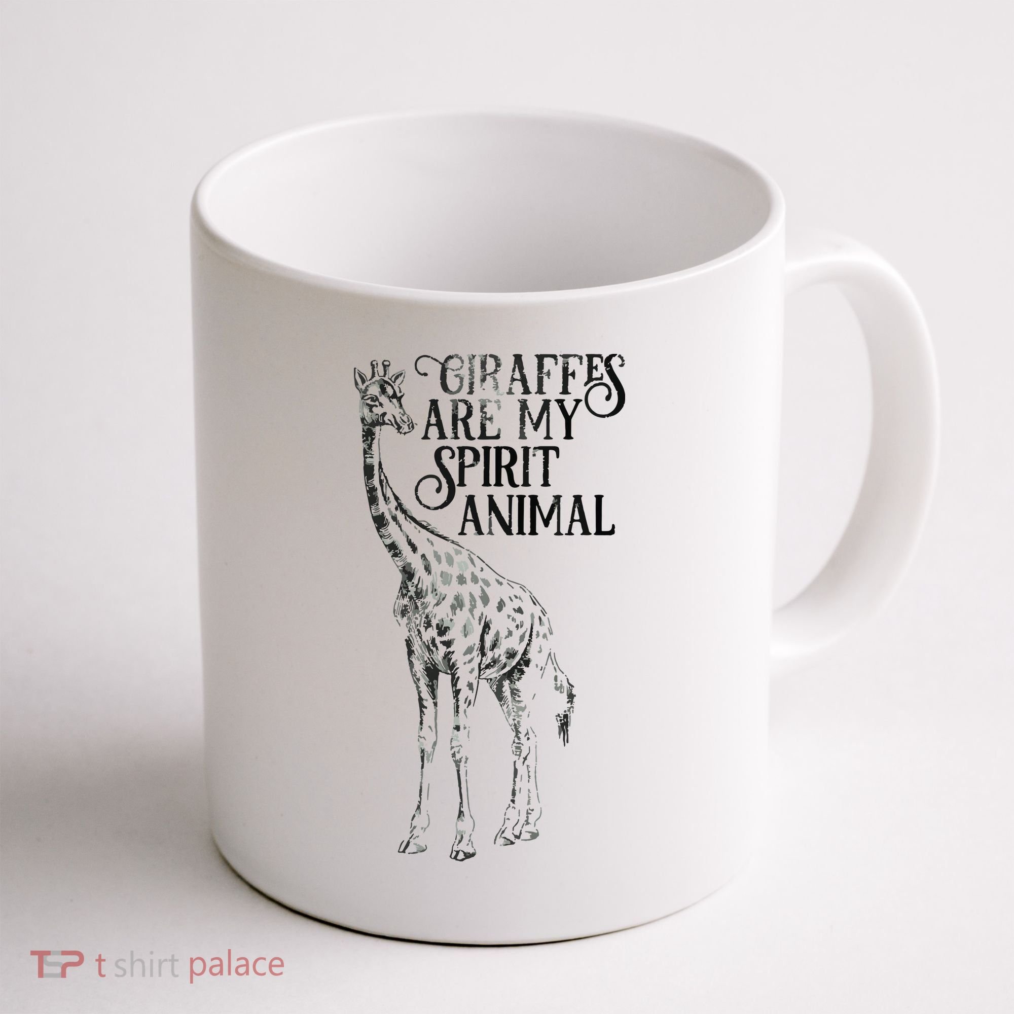 Giraffes Are My Spirit Animal For Giraffe Lovers Coffee Mug
