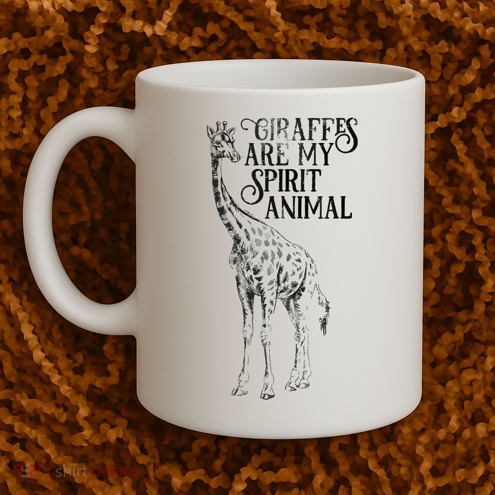 Giraffes Are My Spirit Animal For Giraffe Lovers Coffee Mug