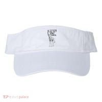 Giraffes Are My Spirit Animal For Giraffe Lovers Visor thumb 0