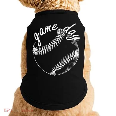 Game Day Baseball Fan Doggie Tank