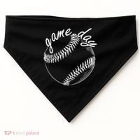 Game Day Baseball Fan USA-Made Doggie Bandana thumb 0