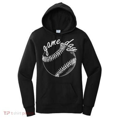Game Day Baseball Fan Women's Hoodie
