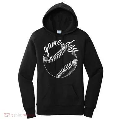 Game Day Baseball Fan Women's Hoodie