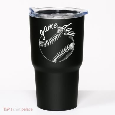 Game Day Baseball Fan Tumbler