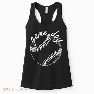 Game Day Baseball Fan Women's Tank Top