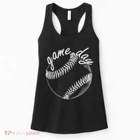 Game Day Baseball Fan Women's Tank Top thumb 0