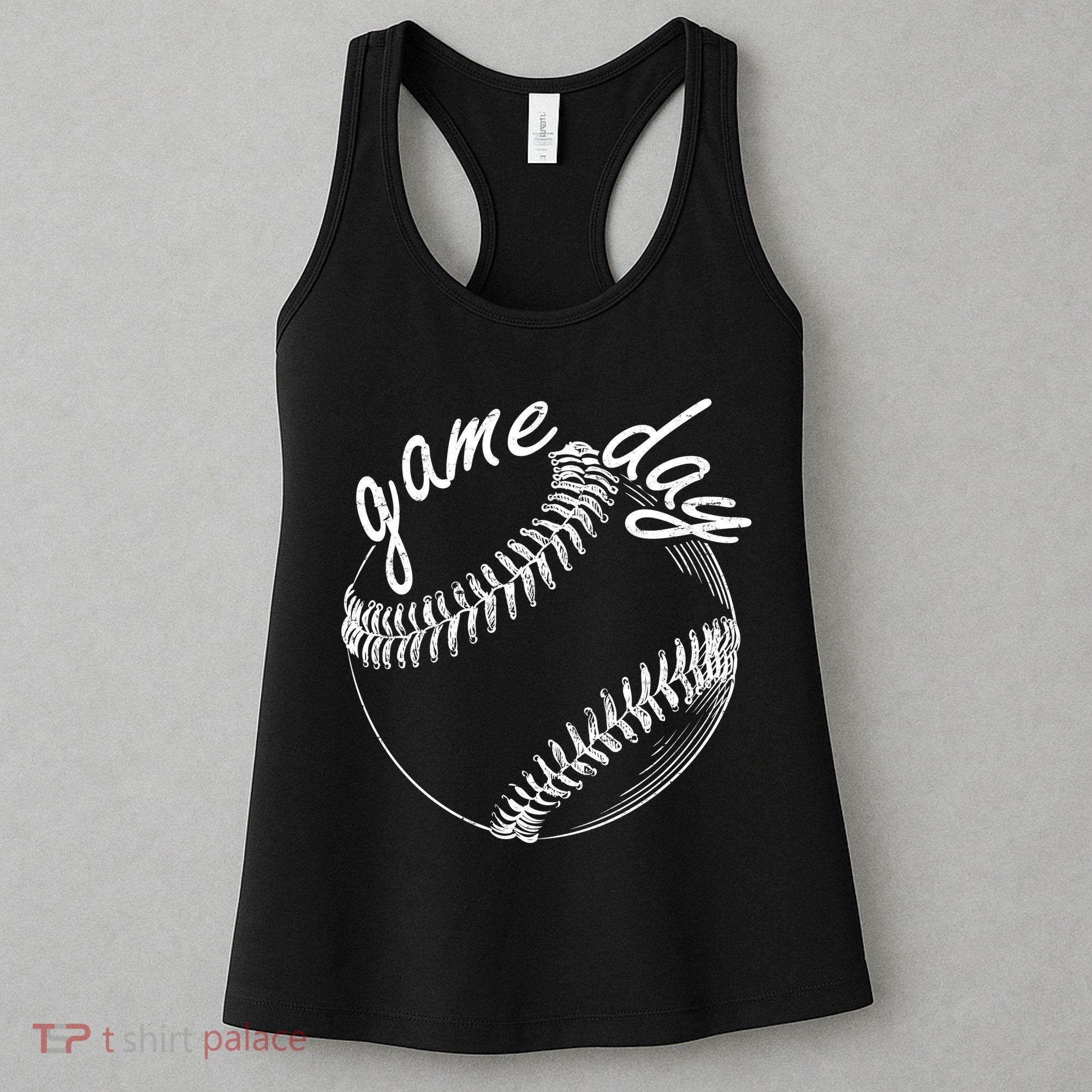 Game Day Baseball Fan Women's Tank Top