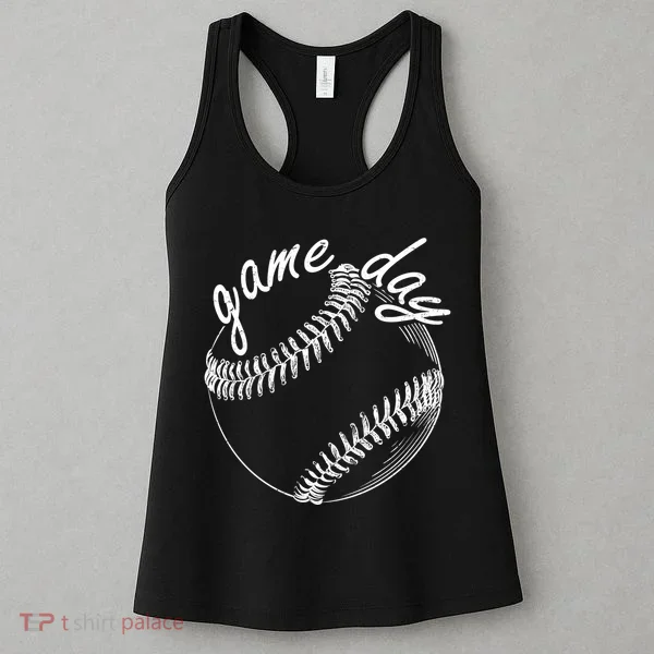 Game Day Baseball Fan Women's Tank Top