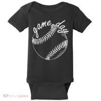 Game Day Baseball Fan Baby Bodysuit thumb 0