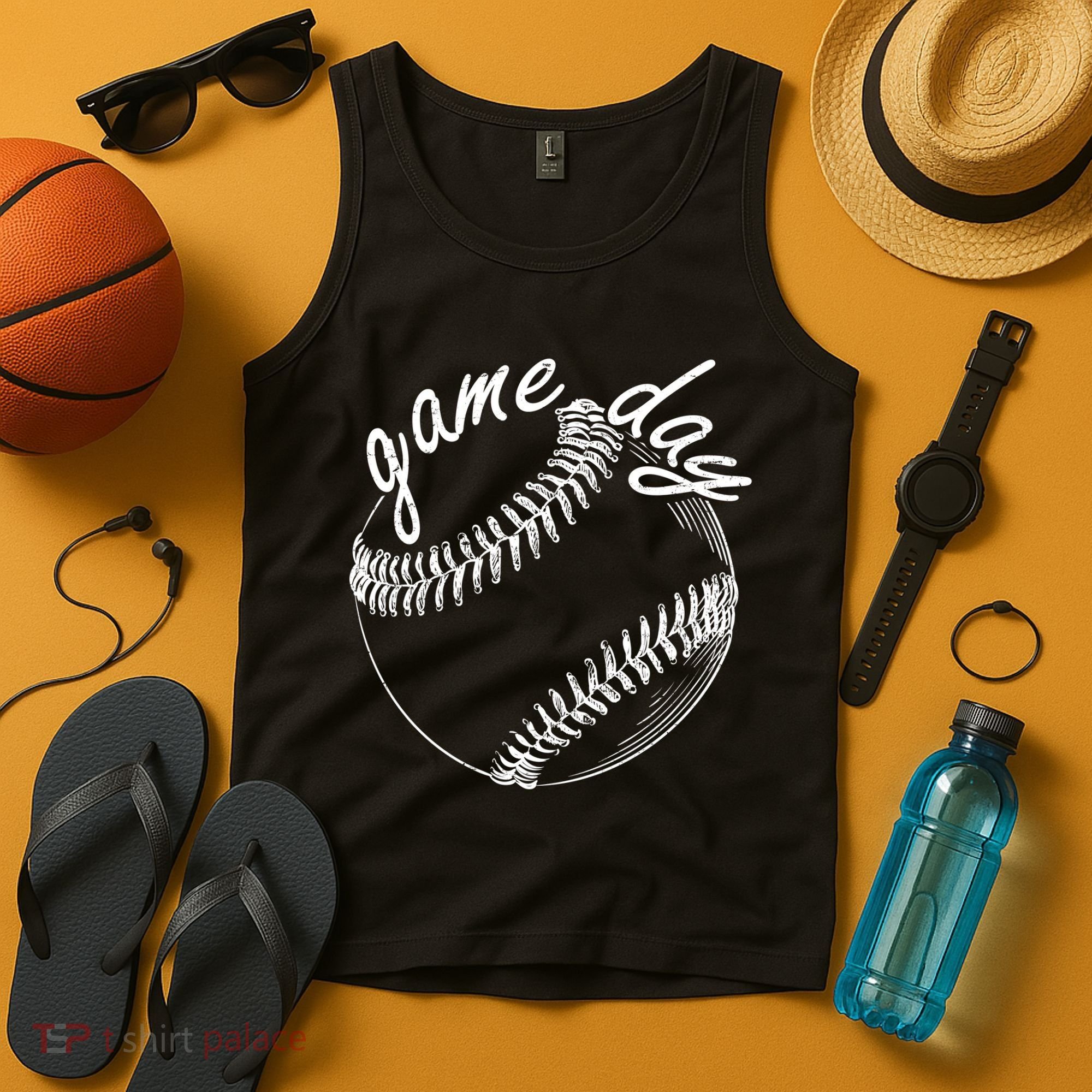 Game Day Baseball Fan Tank Top