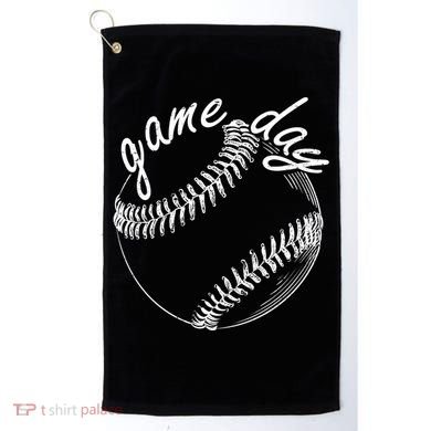 Game Day Baseball Fan Golf Towel