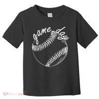Game Day Baseball Fan Toddler T-Shirt thumb 0