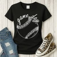 Game Day Baseball Fan Women's T-Shirt thumb 3