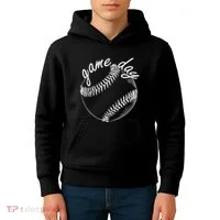 Game Day Baseball Fan Kids Hoodie thumb 4