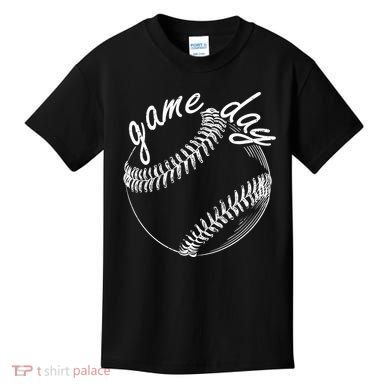 Game Day Baseball Fan Kids T-Shirt