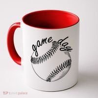 Game Day Baseball Fan Coffee Mug thumb 0