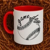 Game Day Baseball Fan Coffee Mug thumb 2