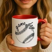 Game Day Baseball Fan Coffee Mug thumb 3