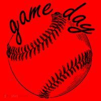Game Day Baseball Fan Santa Hat thumb 1
