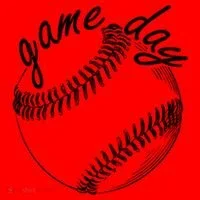 Game Day Baseball Fan Santa Hat thumb 1