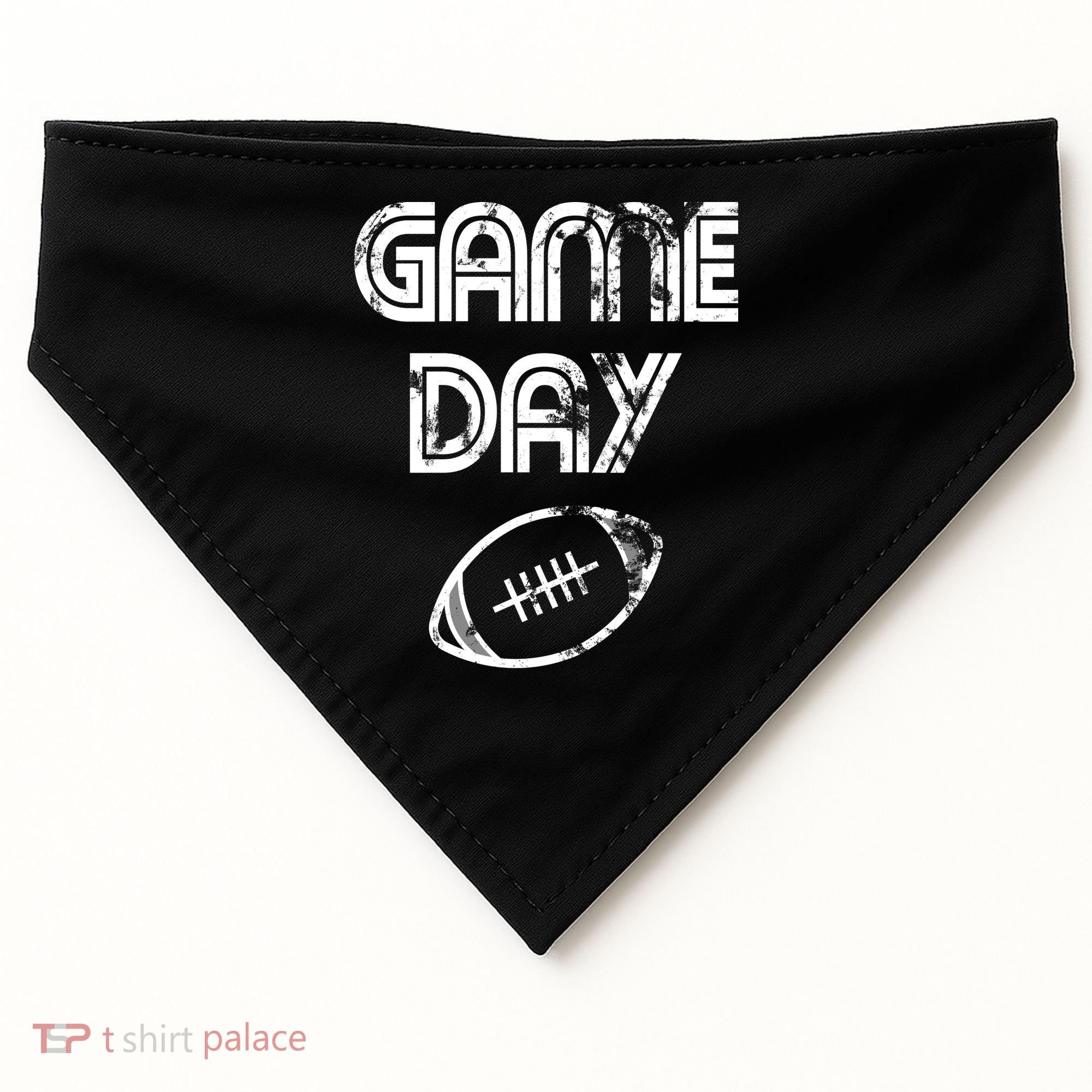 Game Day Football USA-Made Doggie Bandana