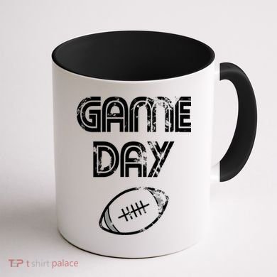 Game Day Football Coffee Mug back