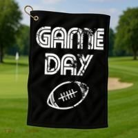 Game Day Football Golf Towel thumb 1