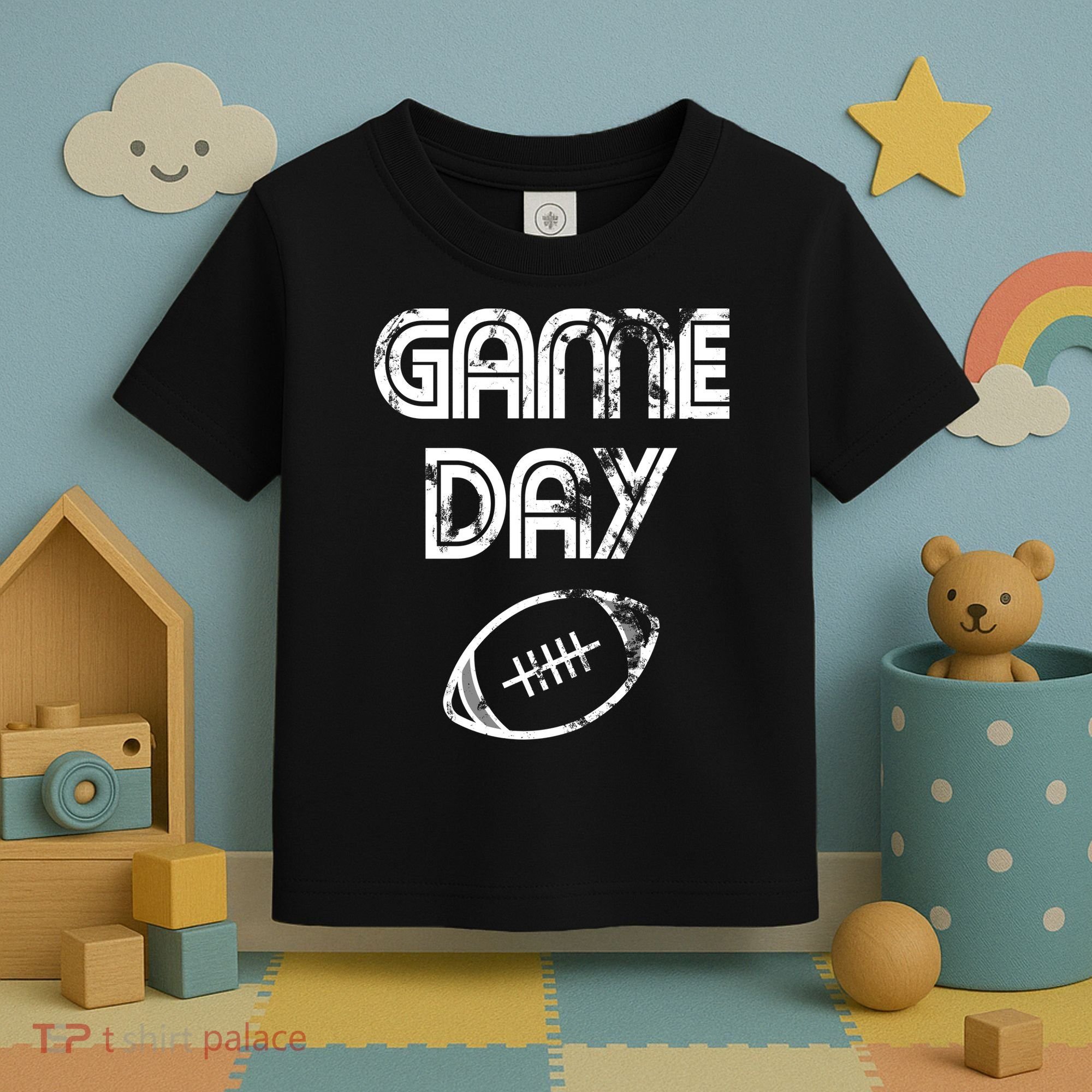 Game Day Football Toddler T-Shirt