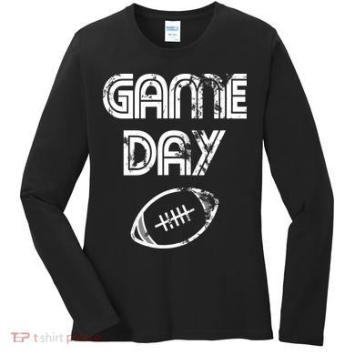 Game Day Football Women's Long Sleeve Shirt