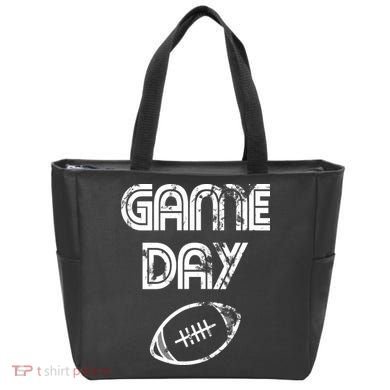 Game Day Football Tote Bag
