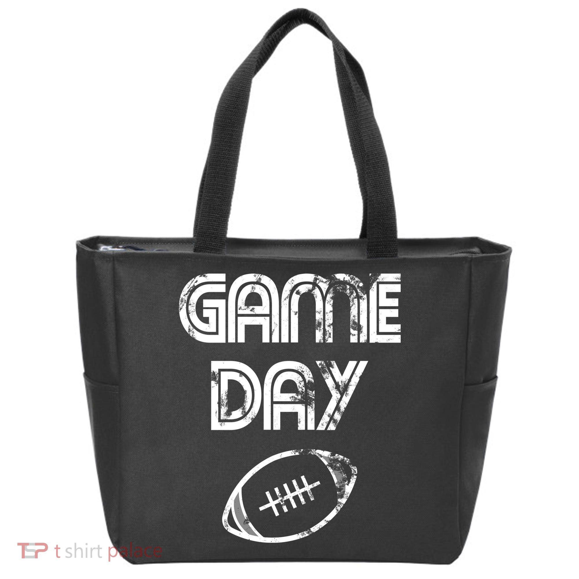 Game Day Football Tote Bag