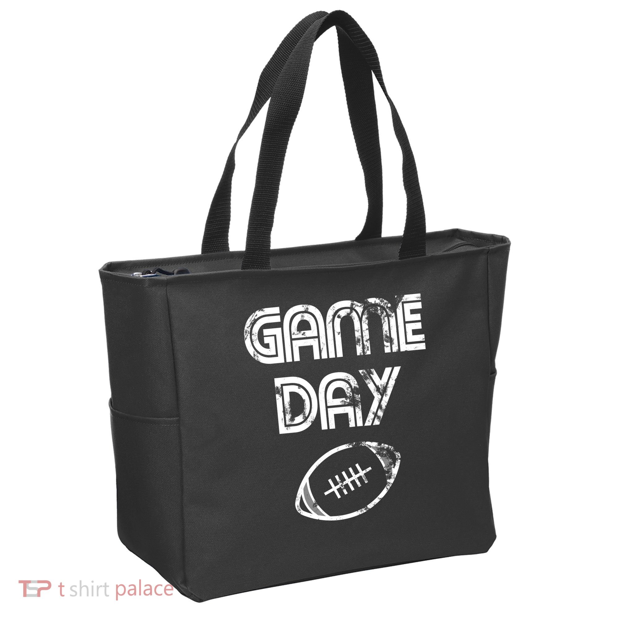 Game Day Football Tote Bag