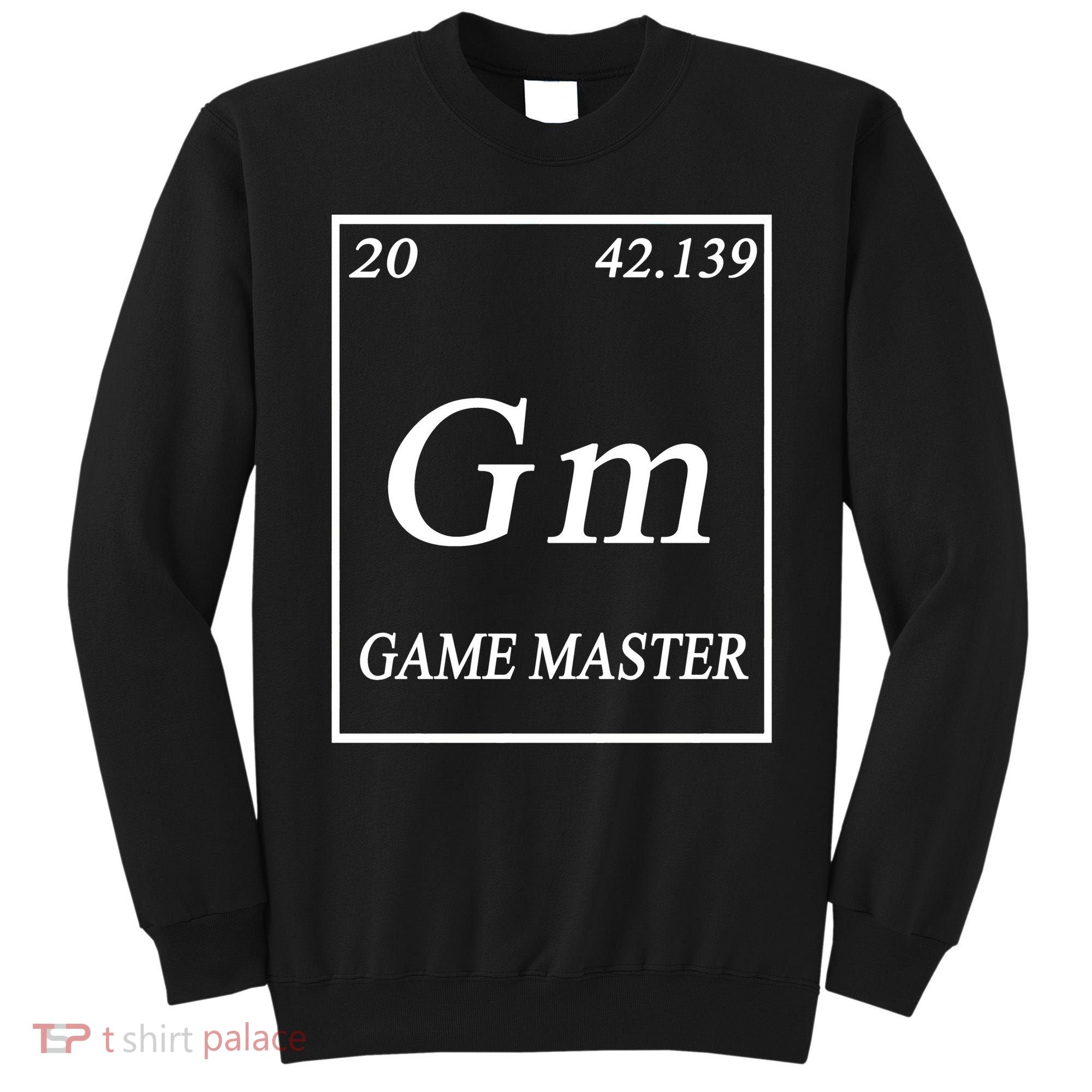 Game Master DnD Periodic Table Sweatshirt