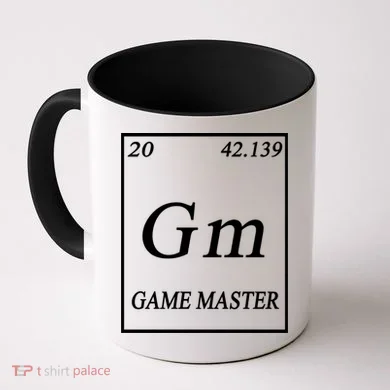 Game Master DnD Periodic Table Coffee Mug
